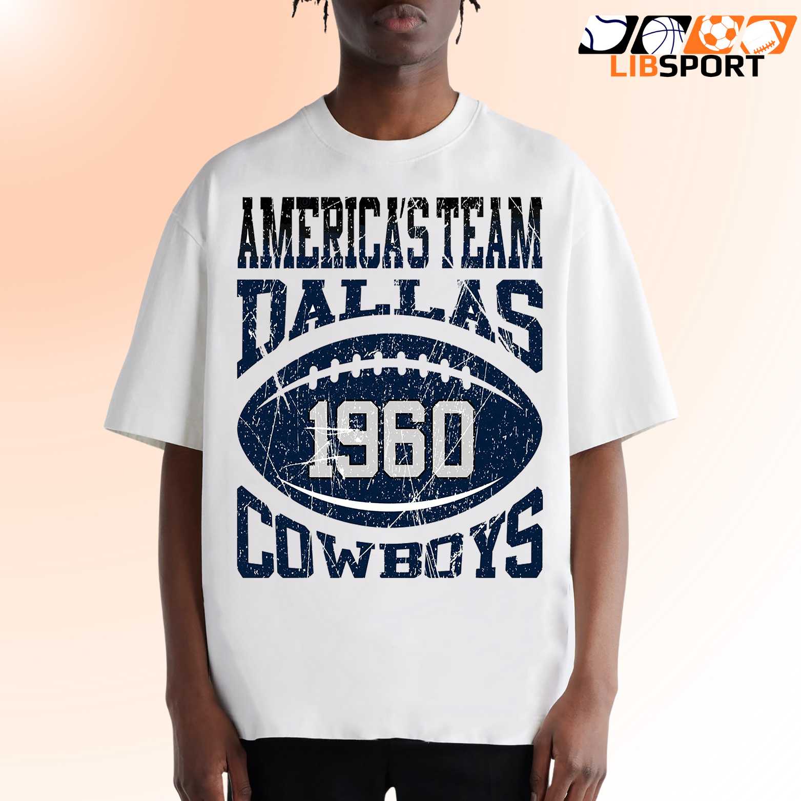 Americas Team Dallas Cowboys T-Shirt, Nfl Fanwear, Game Day Merch